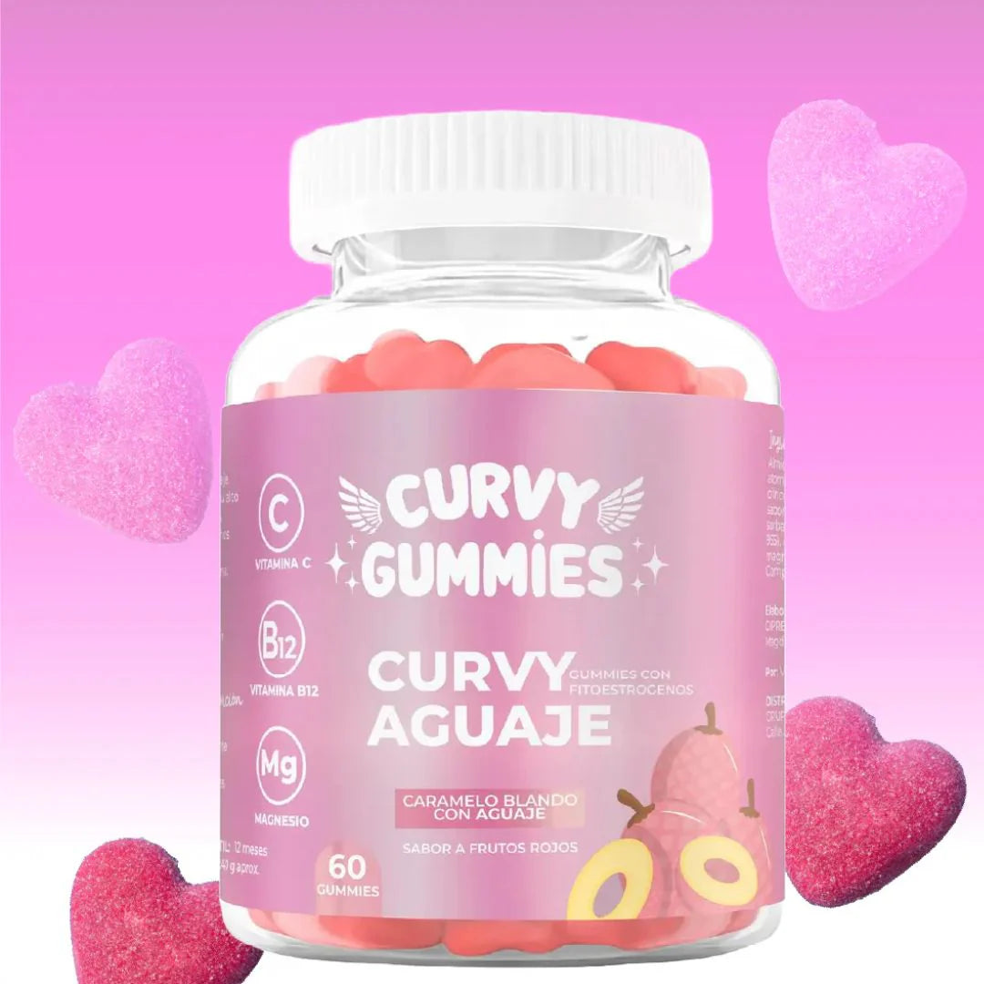 Curvy Gummies 🧸 - Suplemento de Aguaje en Gomitas