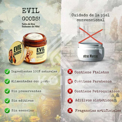 EVIL GOODS | Bálsamo Batido de Sebastes de Res y Miel